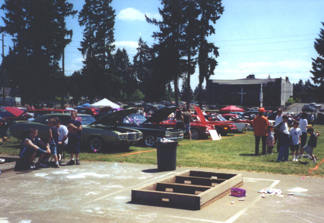 2004 Hot Rod Show - this is the main field - 224 cars total